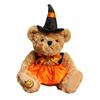 Halloween Teddy Bear Plush Doll With Witch Costume For Festival Decorations And Gifting