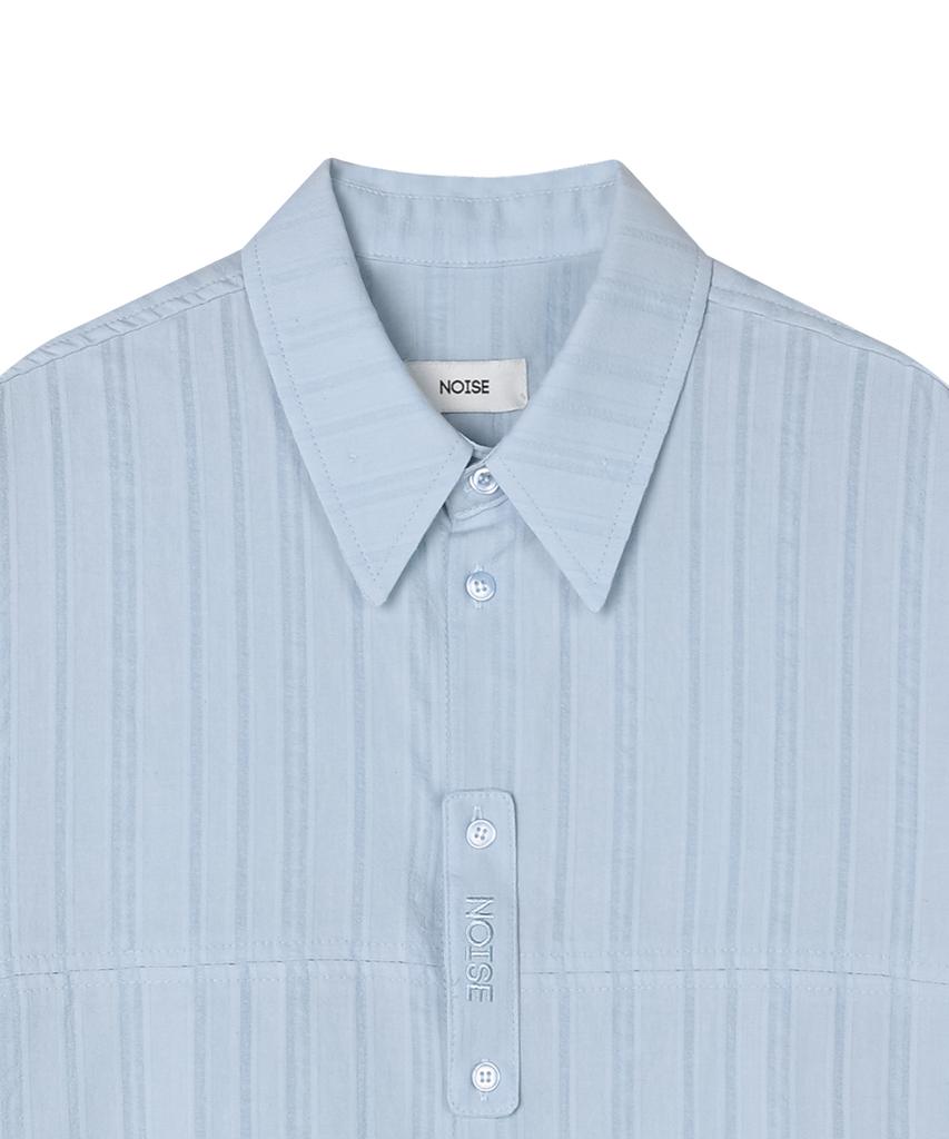Noise January Stripe Shirt - Sky Blue
