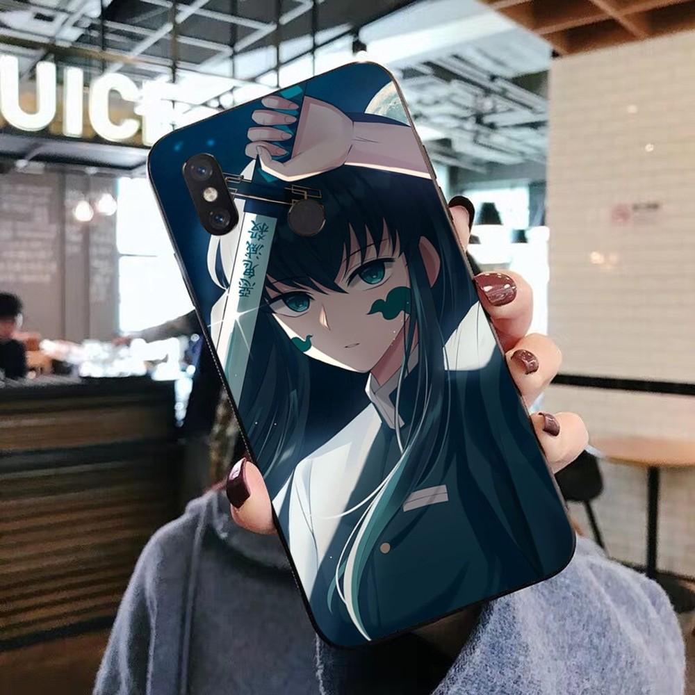 M-Muichiro Cartoon T-Tokito Phone Case For Xiaomi Mi 5X 8 9 10 11 12 Lite Pro 10T PocoX3pro PocoM3 Note 10 Pro Lite