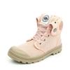 Fashion Women's Canvas Shoes Women Work Boots Palladium Style Fashion High-top Breathable Ankle Casual Shoes Female High Quality 35-41