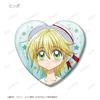 Michi Pichi Pitch" Anime Trading Heart-Shaped Can Badges Box of 12