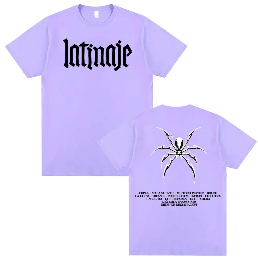 Singer CAZZU Latinaje Album Tour 2026 Tshirt Unisex Women Fashion Aesthetic Short Sleeve T Shirts Summer Tops High Quality T Shirt