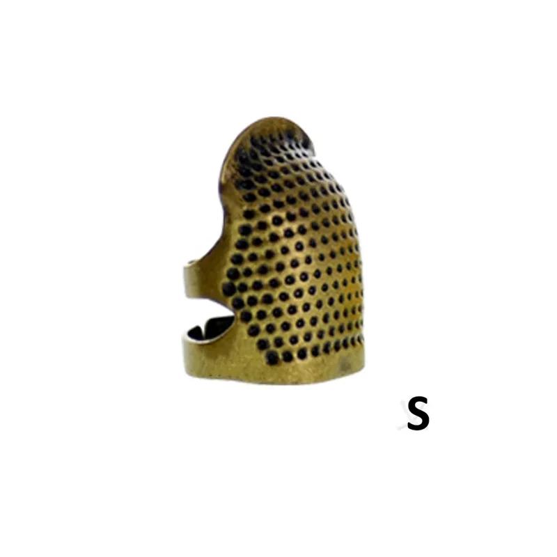 

Finger Protector Thimble Ring Pins Needle Cushion Handworking Antique Metal Finger Protector Sewing Accessories