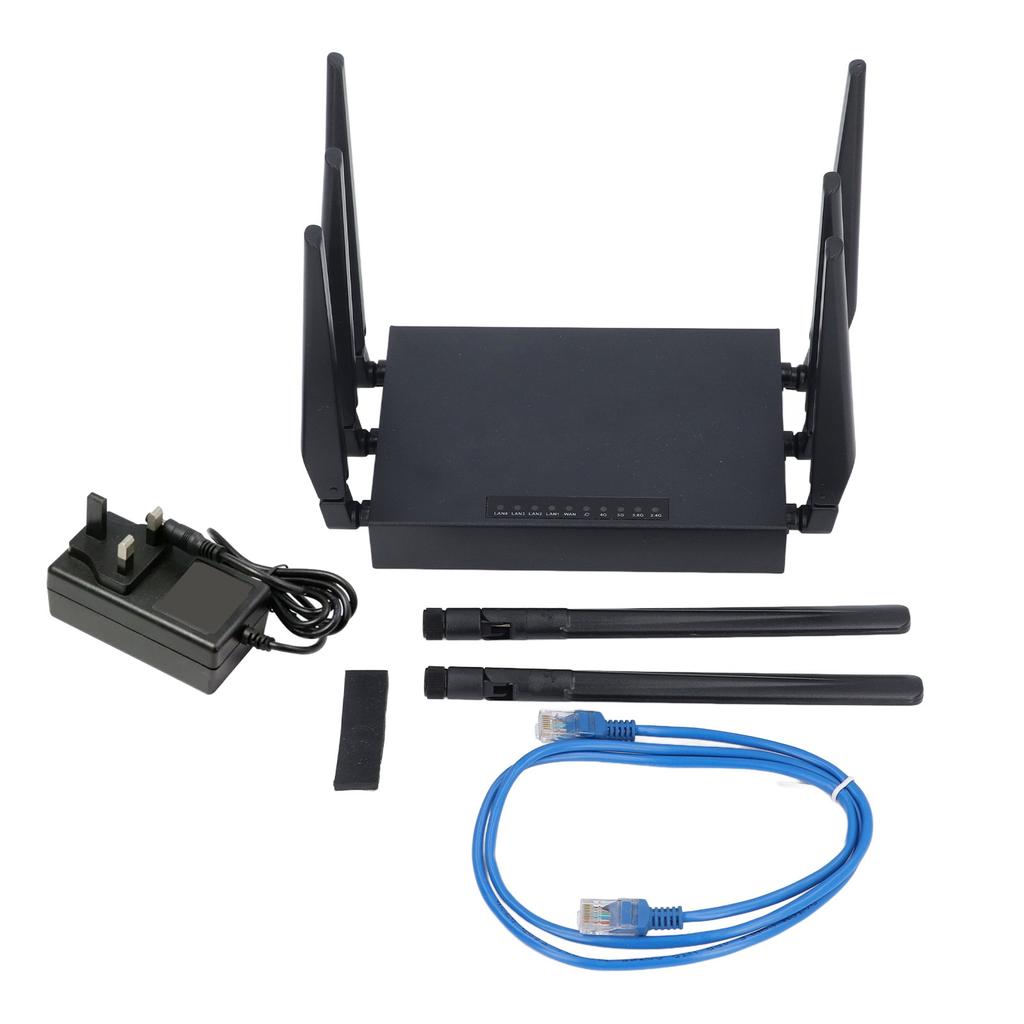 5G CPE WiFi 6 Router 1000Mbps 8 Antennas Dual Band WiFi WiFi 6 Ethernet Router Heat Dissipation with SIM Card Slot for Home