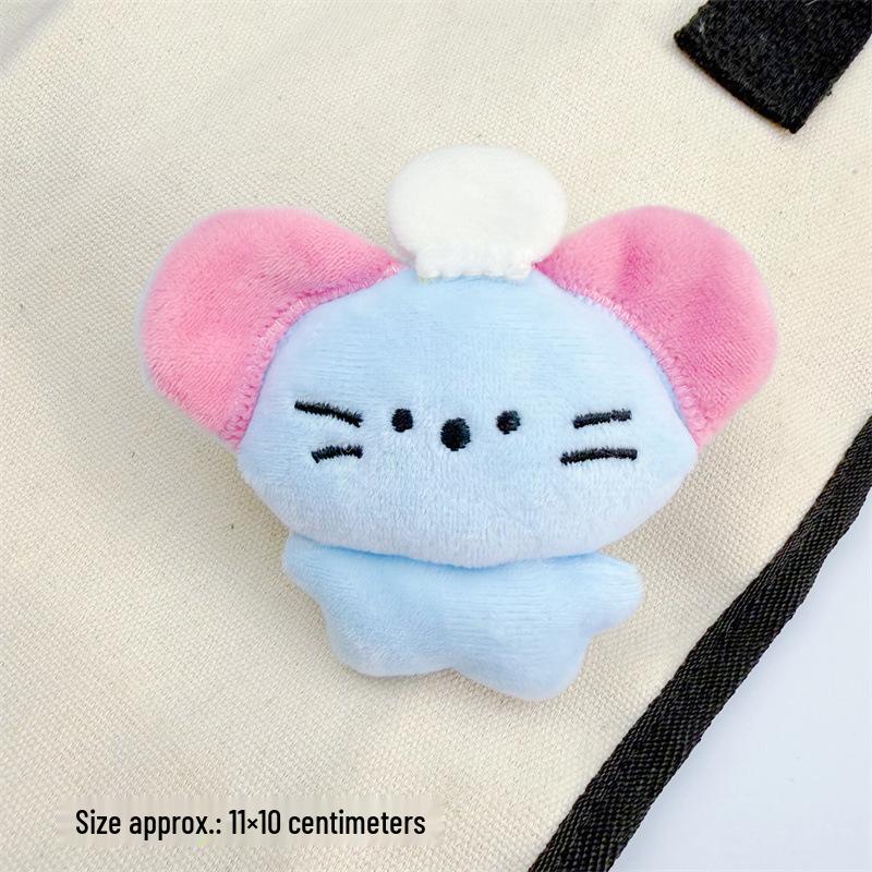 Cute Mouse Pajama Doll Keychain and Bag Pendant