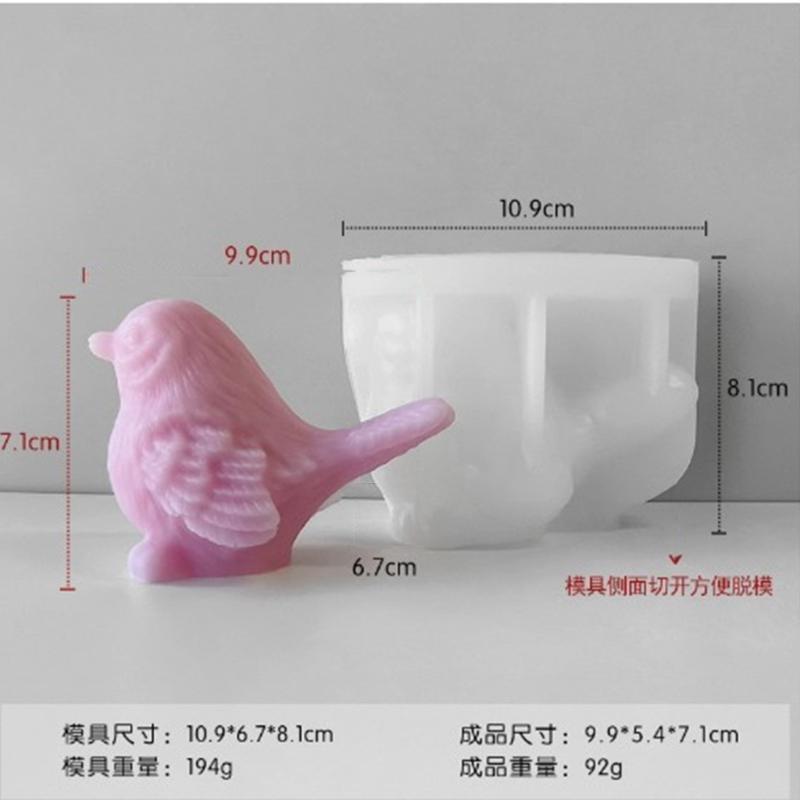 Epoxy Resin Bird Nest Ornament Mold Silicone Crafts Mold for Home Decoration