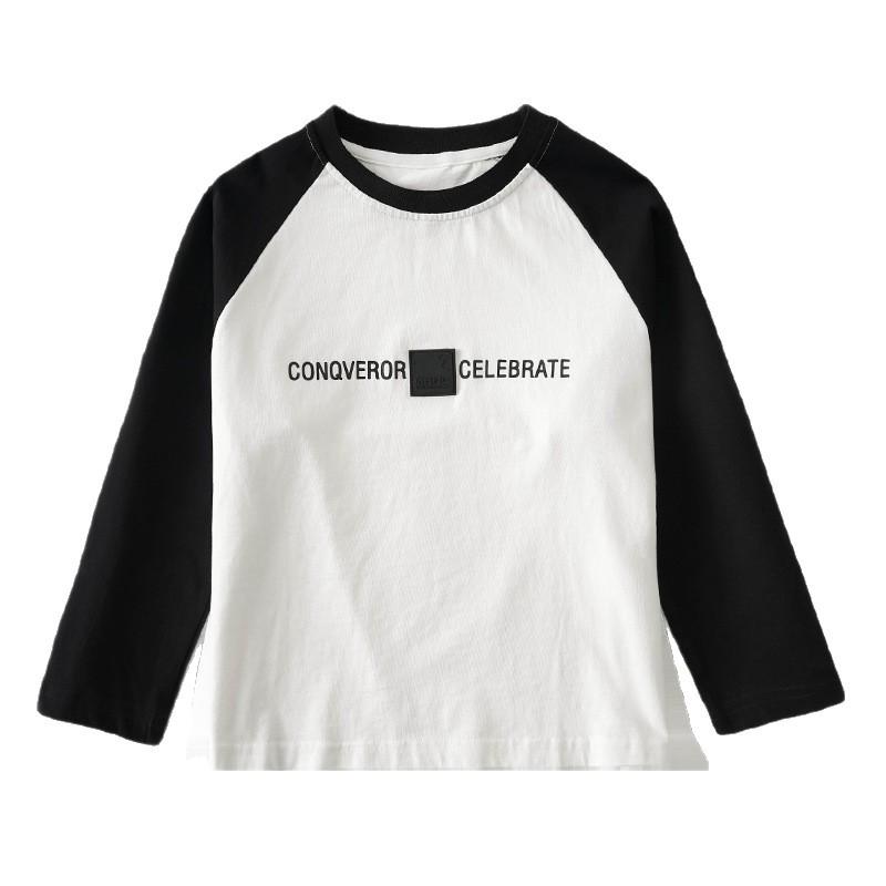 Autumn 2025 Boys' Long-Sleeve Cotton T-Shirt - Fairy Tale Memory Collection