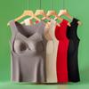 Women's German Velvet Warm Top with Built-in Bra and Coasters - Autumn/Winter Collection