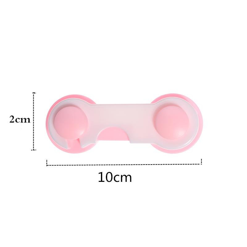 5pcs Child Safety Plastic Cabinet Lock Baby Protection From Children Safe Locks for Refrigerators Security Drawer Latches