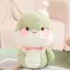 Adorable Zodiac Snake Plush Toy - Light Green & Sky Blue