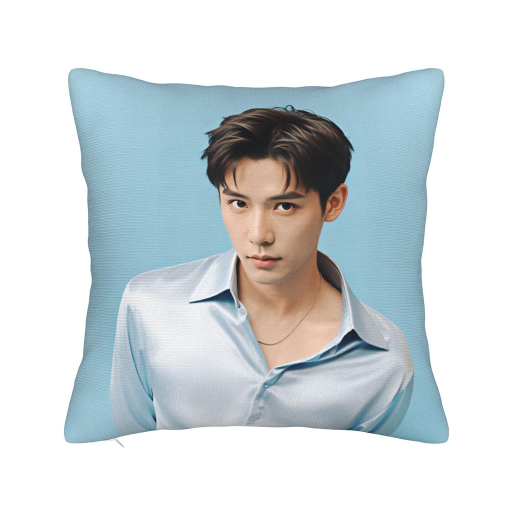 Wang Anyu Actor Pillow Case Graphic Pillow Cover Funny Pillowcases For Sofa Home Decor
