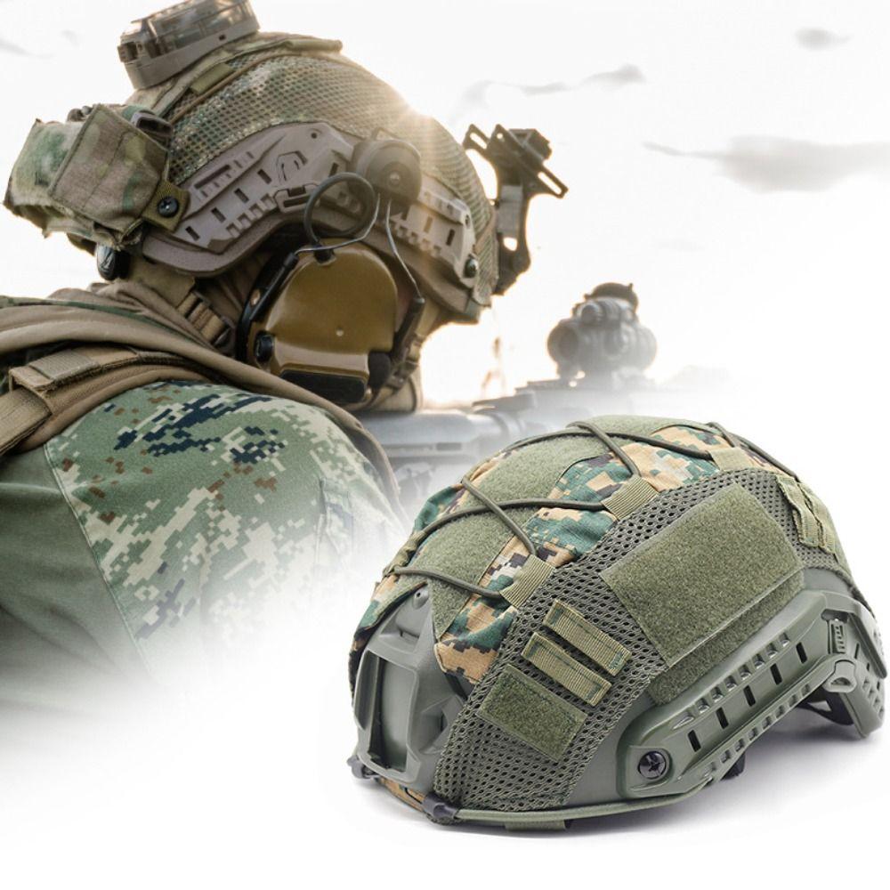 New Nylon Helmet Cover One Size Cloth Headwear Paintball Helmet Cover Unisex