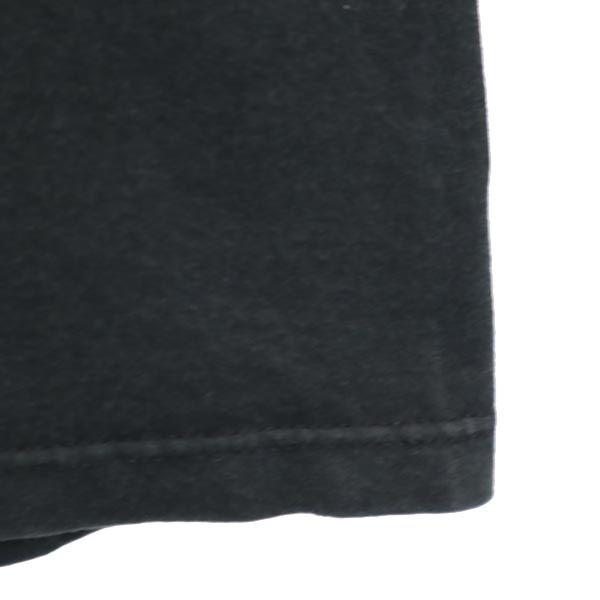 Disney 90s Old USA Made Mickey Mouse Short Sleeve T-shirt M Black Series Men's Used