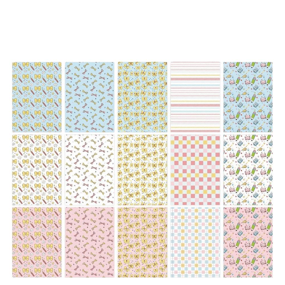 30 Fogli Carta Artigianale Floreale Vintage Carta Pattern Pattern Retro Ditsy Blocco Carta per Journaling