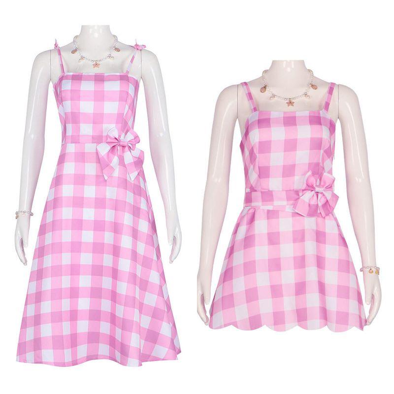 2023 Movie Barbie Cosplay Costume Barbie Dress Tights Kenny Cosplay Halloween Performance Costume