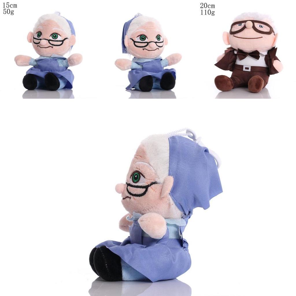 Adorable 8in Up Grandpa Cane Frederickson Plush Toy Cartoon Stuffed Doll