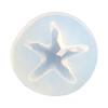 Decorative Star Candle Mold, Flexible Silicone Casting Mold for DIY Wax Projects, Ornament Making and Home Decoration