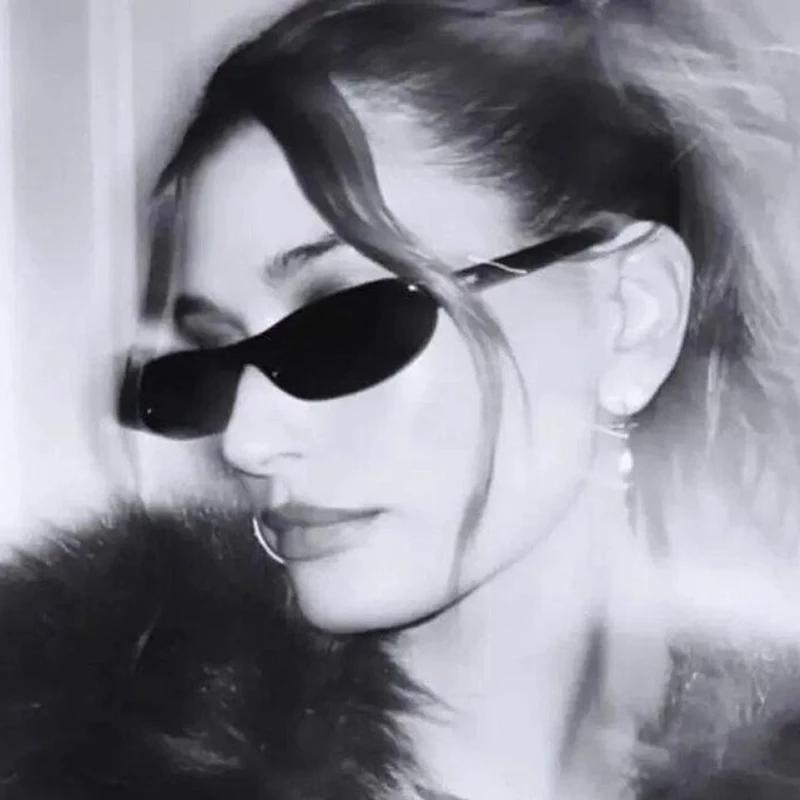 Small Frame Oval Sunglasses Women Brand Designer Vintage Mirror Sun Glasses Female Personality Fashion Shades