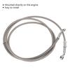   Motorcycle Brake Hose Steel PVC Brake Line   for Most Motorbikes Easy Installation