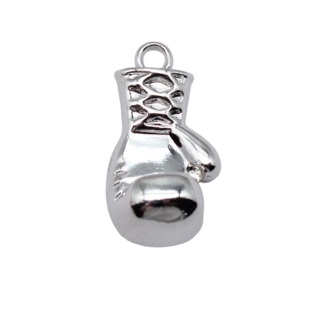 Boxing Glove Charms Multi Color Exercise Pendants For Sports Themed DIY Jewelry Accessories
