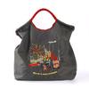 Nylon handbag bag new embroidered large capacity ball chain shoulder tide messenger tote bag