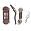 Retro Landline Phone Corded Home Phone Wall Mount Flash Phone for Home School Office Factory Hotel Cobalt Nickel