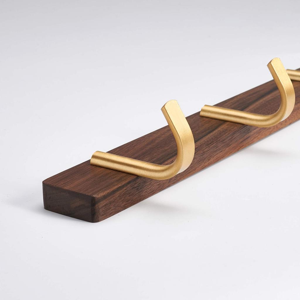 Wall Wall Storage Coat and Hat Clothes Hooks, Hanger, Hooks, Wall-Mounted Hook, Hook, Organization, Entryway, Bathroom, 4-Hook