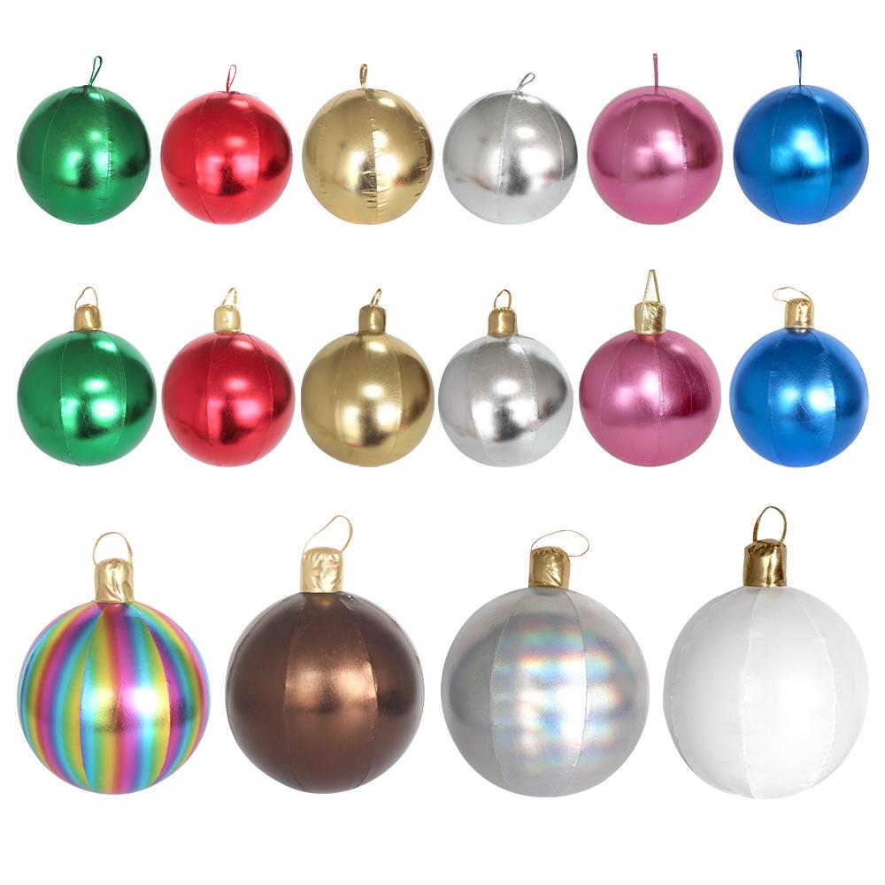 Christmas Inflatable Outdoor Ball Decoration for Festive Atmosphere