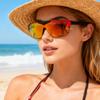 Stylish Unisex Sunglasses for Beach and Mountain Adventure Sun Glasses Protective Unisex Sunglasses Colored Lens