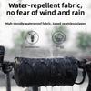 Waterproof Oxford Bike Front Bag for Cyclists Multifunctional MTB Frame Storage Tube Bag Travel Handlebar Pouch 24*12*12cm