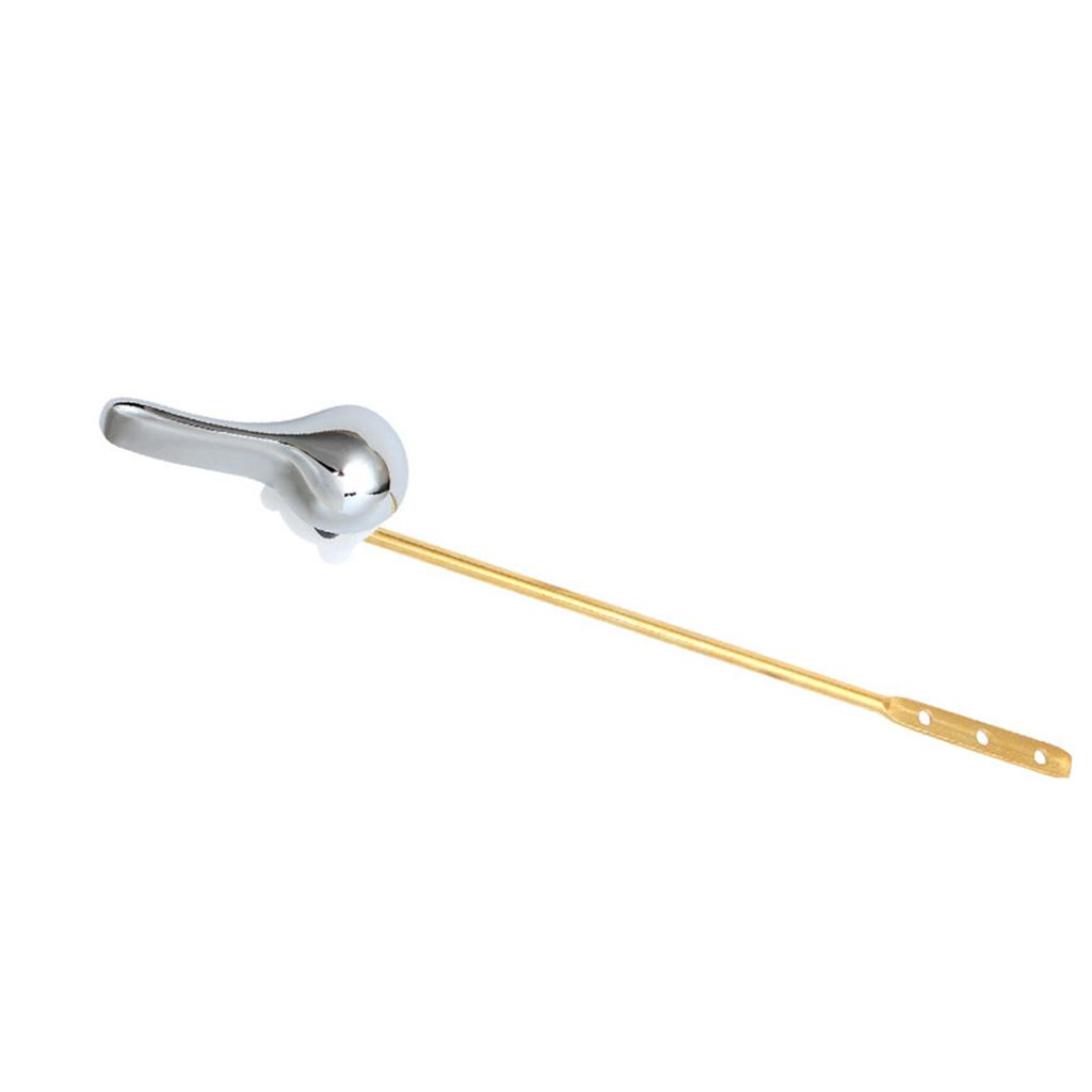 Multifunctional Chromes Toilet Tanks Lever High Strength Sturdy Zines Alloy Handle Bathroom Accessory for Household Use