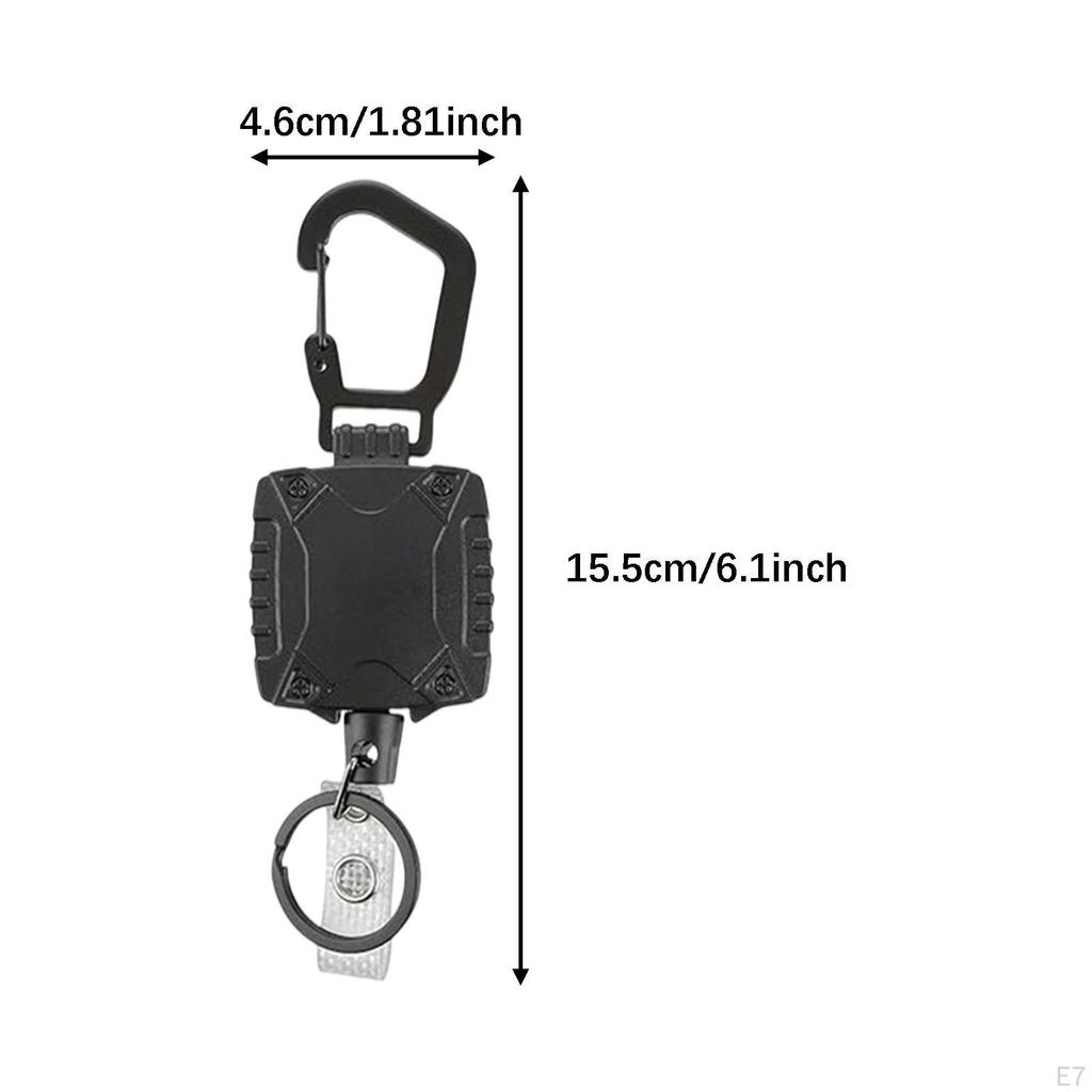Retractable Keychain with Phone Tether ,ID Key Chain,