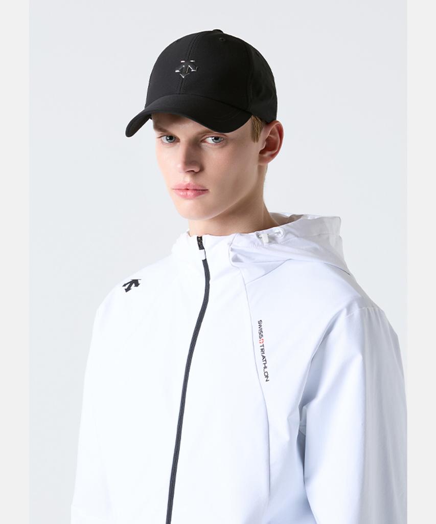 DESCENTE Swiss Triathlon Woven Ball Cap Black Sr123Icp10