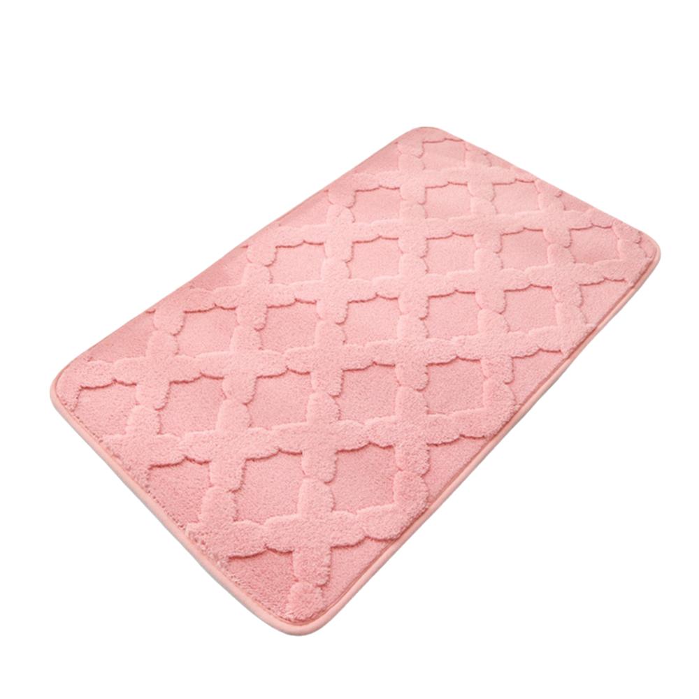 Extra Soft Bathroom Rug Super Absorbent Quick Dry Non-Slip Bath Mat Memory Foam Extra Thick Microfiber Shower Carpet