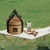 Tägliche Nutzung Oxford-Stoff Picknicktasche 9/14L Wasserdichter Topf-Aufbewahrungseimer Zylindrische Schüssel Becher Behälter Camp