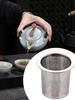 Tea Steeper Stainless Steel Fine Mesh Strainers Large Capacity Teapot Infuser Filter For Tea Leafs And Spices Straining