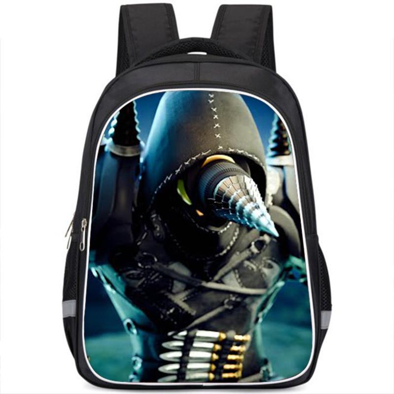 Vibrant Cartoon Character Backpack For Kids Stylish Oxford Cloth Large Capacity