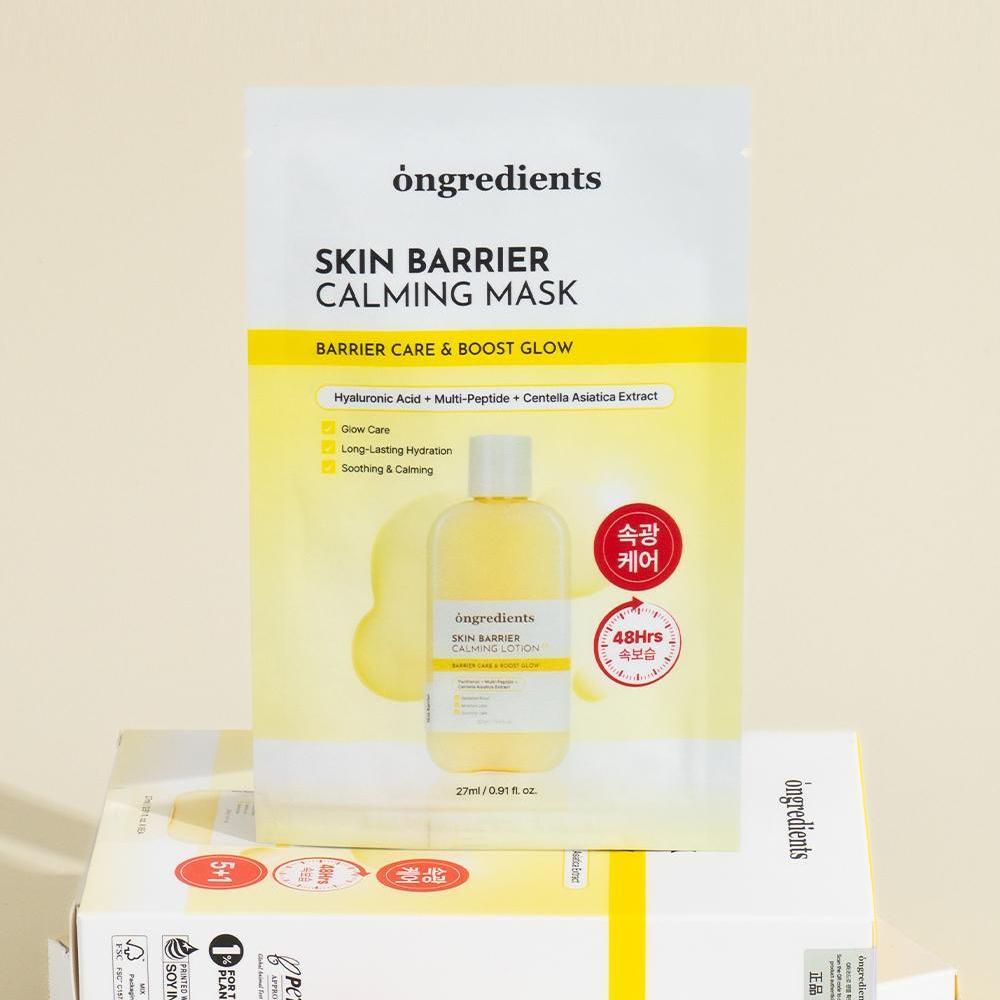 Ongredients Skin Barrier Calming Mask 27ml*6EA