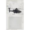Apache Armed Helicopter Model Acoustooptic Military Aircraft Model Toy Ornament Gift FJ16
