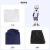 Hunter X Hunter Killua Zoldyck Cosplay Costume Number 99 Badge Halloween Christmas Party Cosplay Suit Shirt Short White Wig