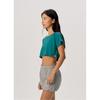 Budhi Mudra Women Belly Short Sleeve Deep Jungle B61002ats61 G50