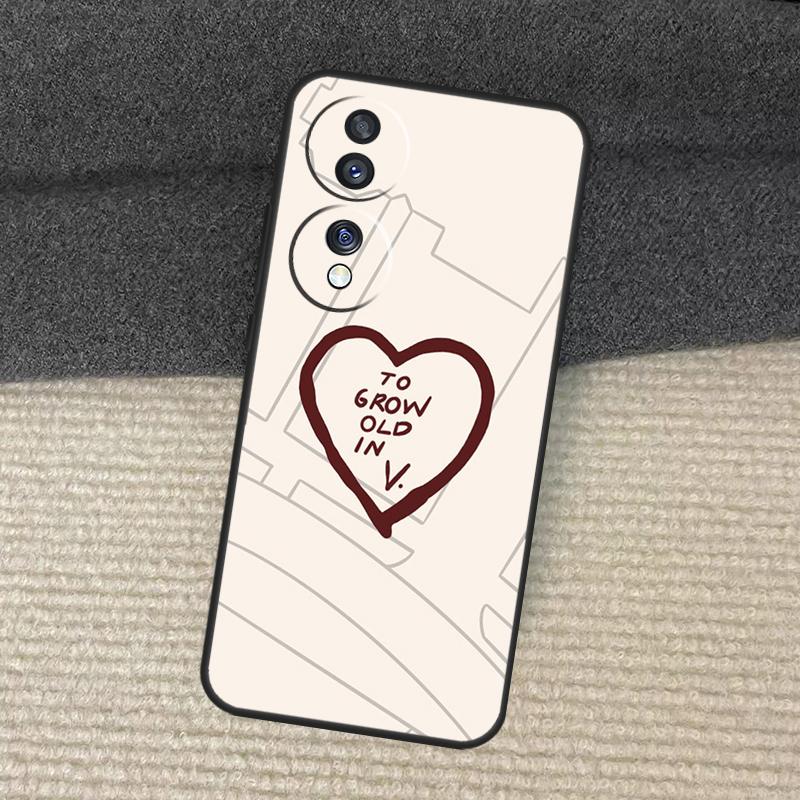 

To Grow Old In Case For Honor Magic 7 5 6 Lite Honor 50 70 90 Lite 200 Pro X8b X9a X8a X8 X9 X9c X9b Cover Honor Magic5 Pro