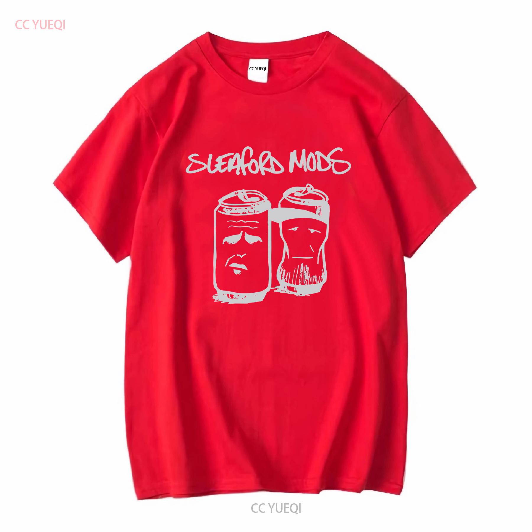 Sleaford Mods T Shirt English Post Punk Music Duo Electro Jason Williamson Andrew Fearn Black White long or short sleeves S