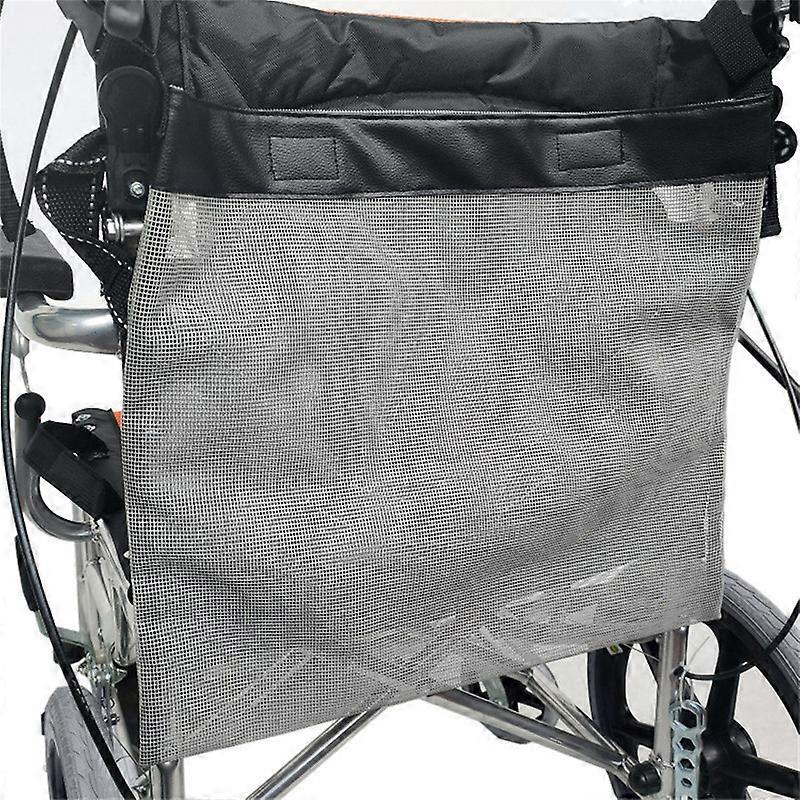 MIMIGO Walker Bag, Hand Free Storage Bag, Walker Attachment Handicap Basket Pouch for Rollator, Wheelchair, Folding Walkers