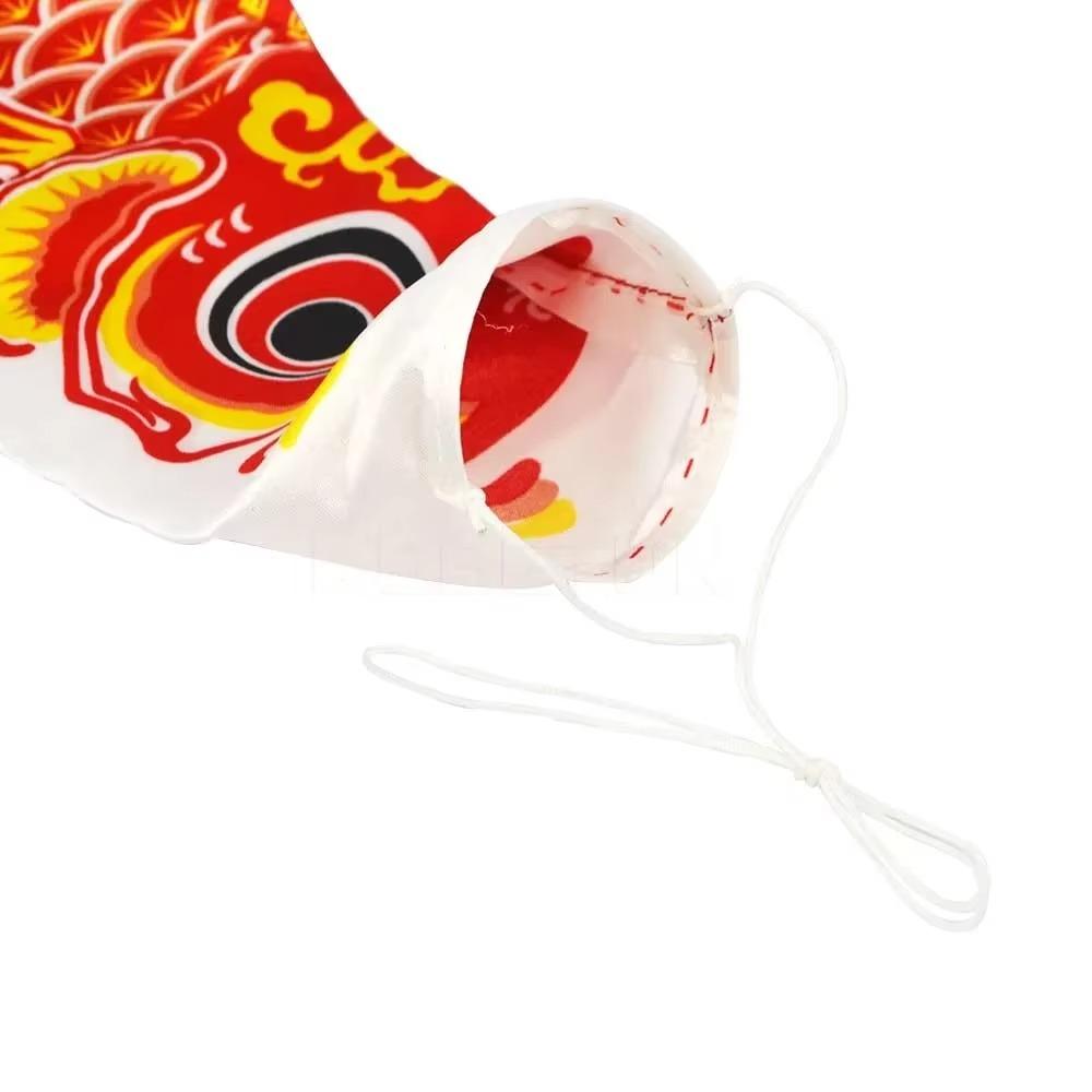 40/70/100cm Carp Wind Sock Flag Colorful Plastic Flying Toy  Yard Hanging Decor