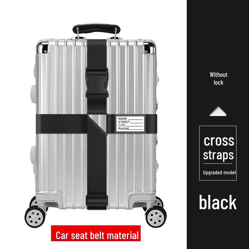Cross Strap Suitcase Stabilizer: Secure Adjustable Travel Luggage Reinforcement