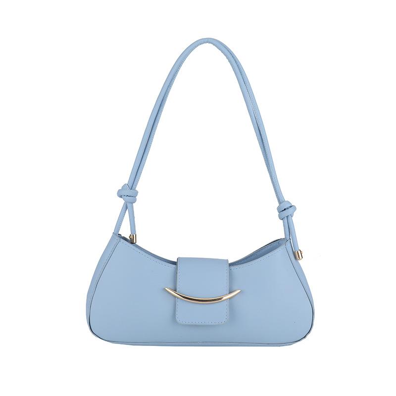 Fashion Bag Women's 2025 New Trendy French Shoulder Armpit Bag Foreign-style Texture Simple Women's Bag Versatile Messenger Bag