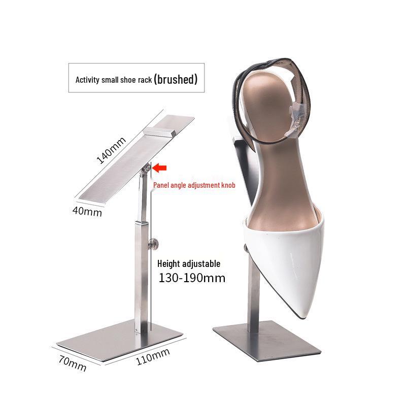 Adjustable Stainless Steel Shoe Display Stand