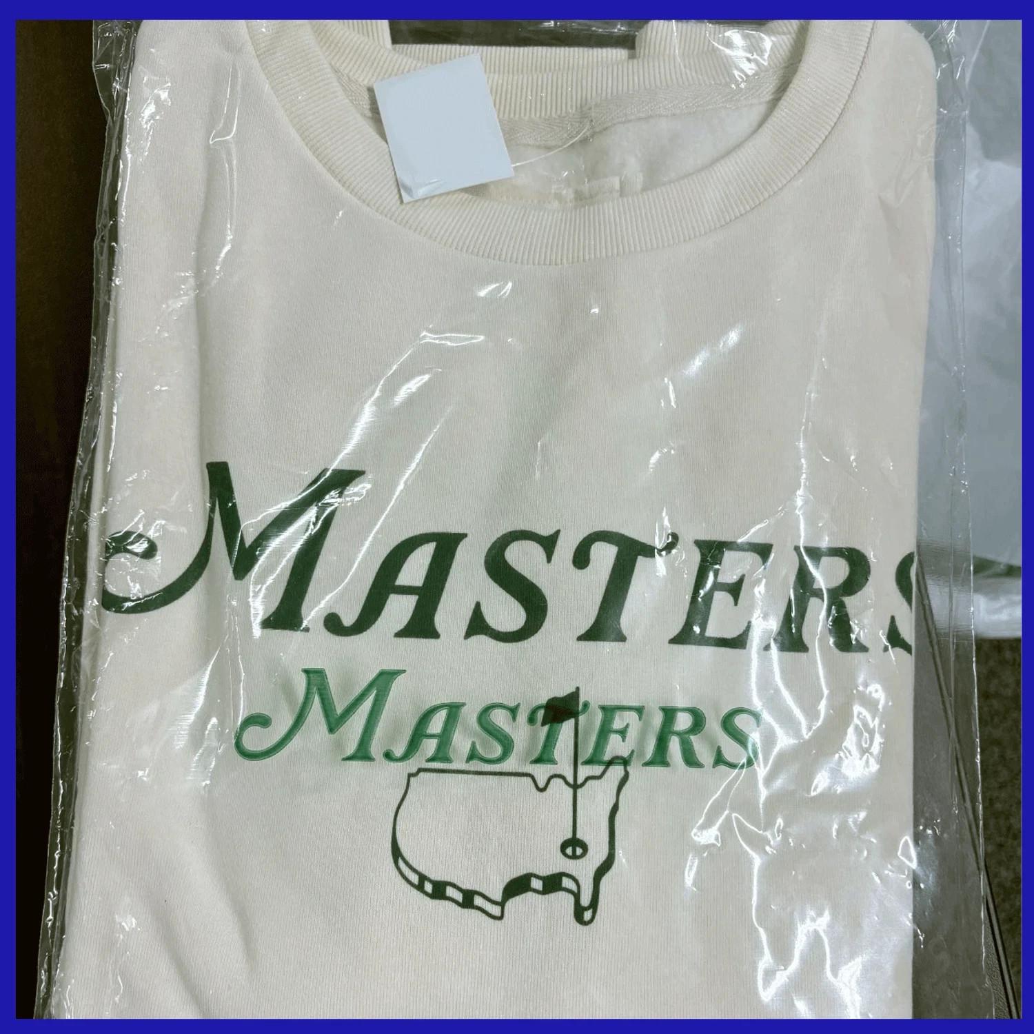 2026 Masters Golf Club white color tee shirt AN69621 Unisex T-Shirt S