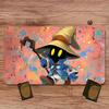 35x60 Blue Robe Wizard Card Playmat Mouse Pad Stitched with Magic Zones Game Mats for MTG/TCG Card Battle Commander Gaming Mat